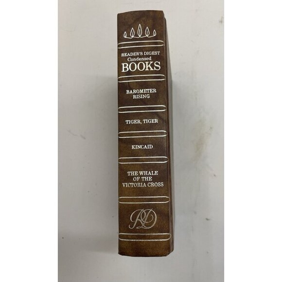 1985 Reader's Digest Condensed 1st Ed HC Leather Gilt Vtg NM Anthology - Picture 5 of 5